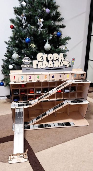 Гараж парковка паркінг трек Kinsmart Хот вилс паркинг