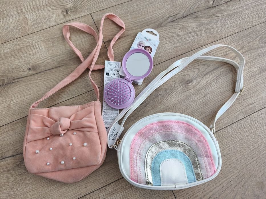 2 torebki+ chowane lusterko