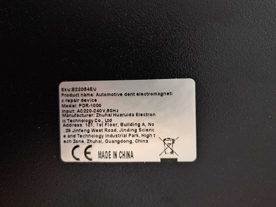 Máquina de Reparação de Amolgadelas por Indução PDR-1000 (Novo)
