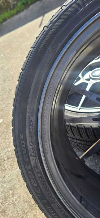 Jantes 17" AUTEC Wizard 4x108 + Pneus Hankook