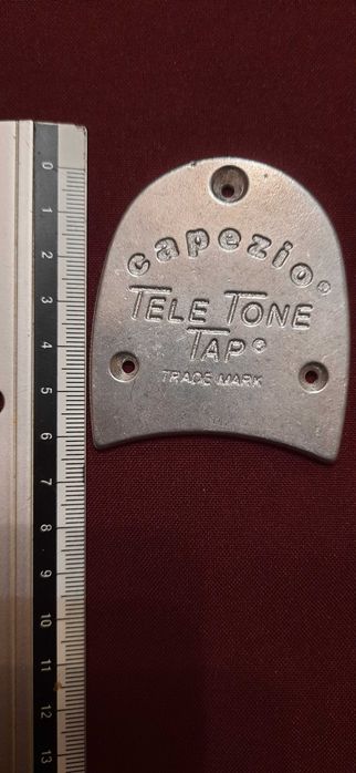 Набійки на взуття для степу Capezio Teletone Taps (носок, каблук).