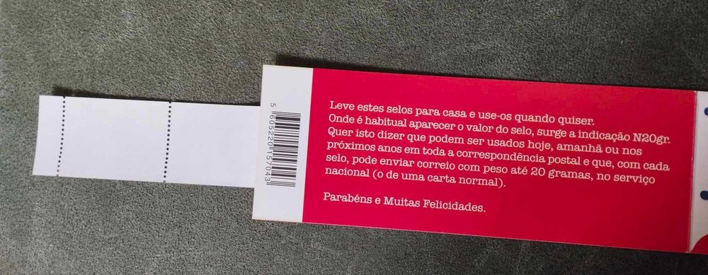 Carteira Nº133 Todas as ocasiões - Parabéns 2006