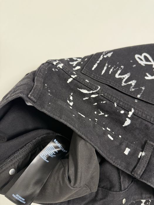 штаны джинсы Balenciaga Grafity jeans M L Vetements