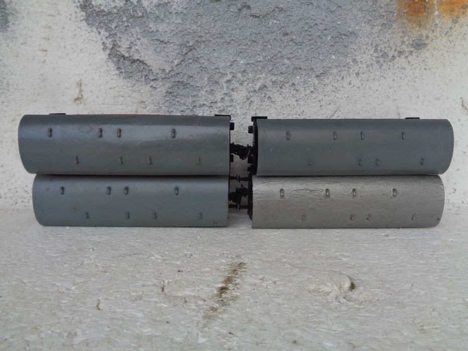 1:87 lote de 4 carruagens de passageiros rodados TRIX antigos