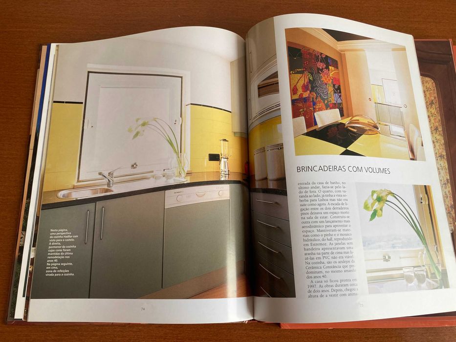 Revistas Casas Assinadas e Ambientes Urbanos de capa dura