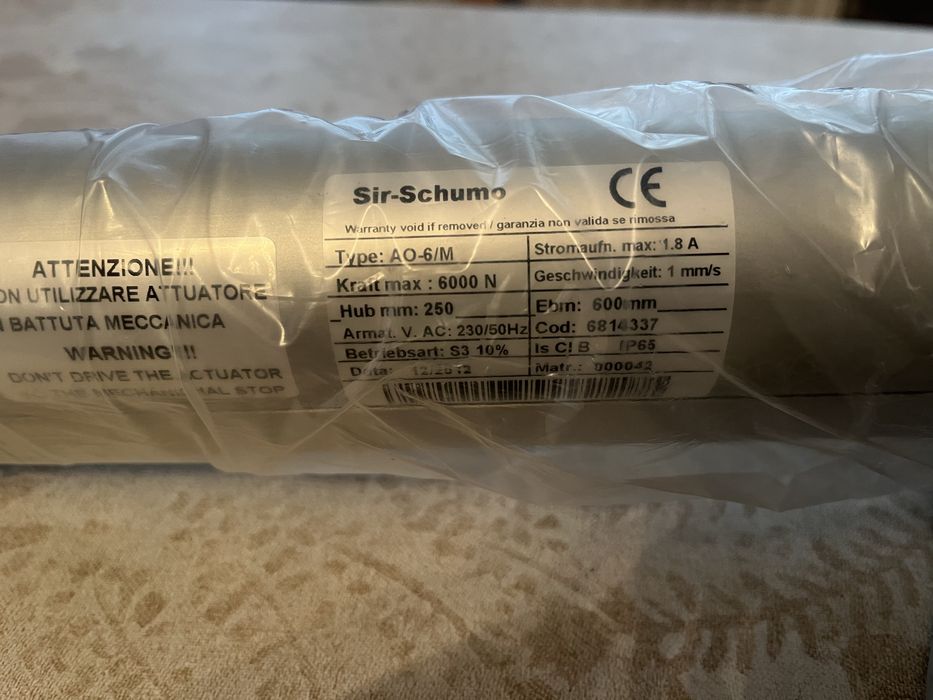 Сервопривід  Sir-Schumo  AO 6/M
