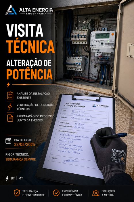 Alta Energia Engenharia | Projetos Elétricos | ITED | E-Redes
