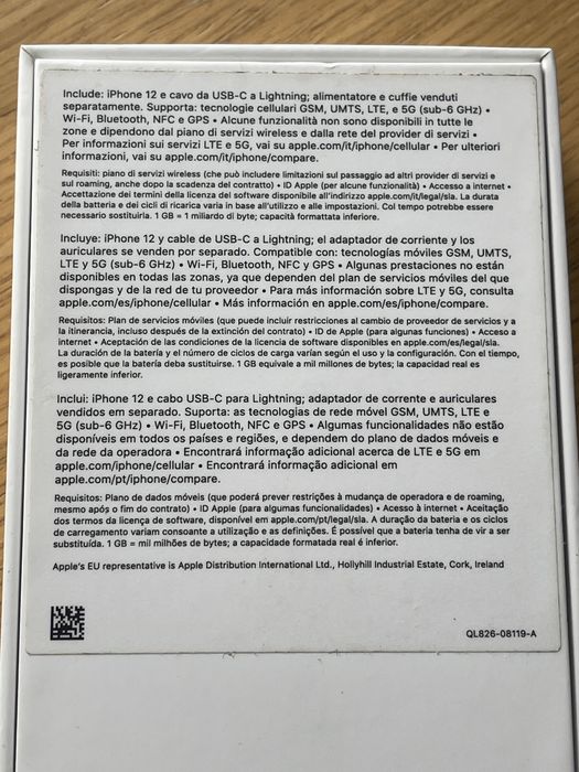 iPhone 12 64GB – Excelente Estado