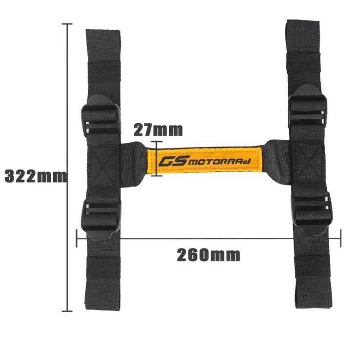 Pegas para malas de alumínio Bmw gs Adventure