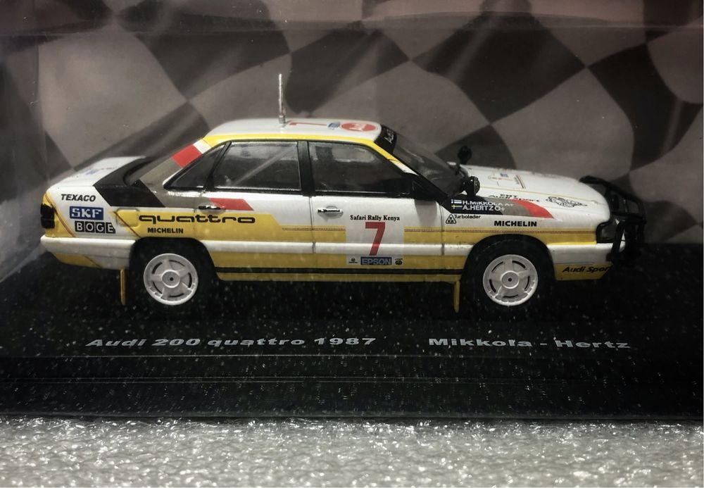Miniaturas de carros de rali rally wrc