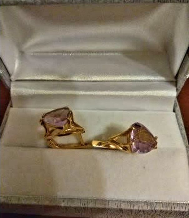 Серьги, кольца золото 585пр.