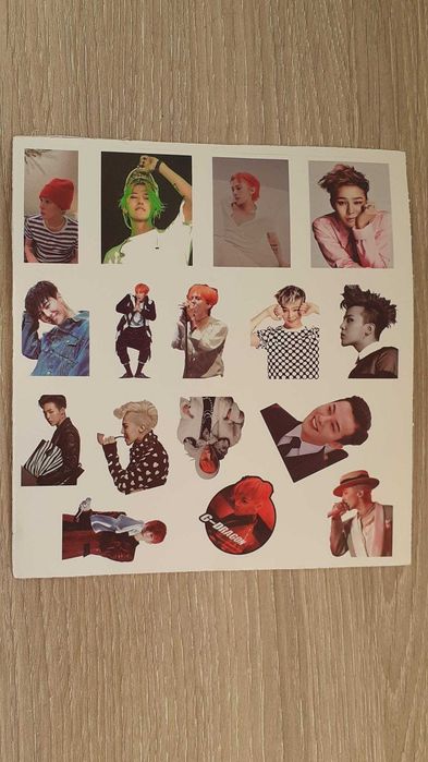 Stickers autocolantes G-dragon Bigbang kpop
