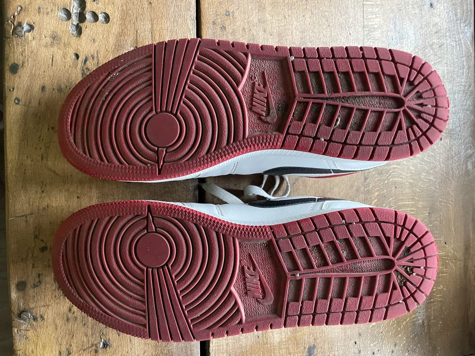 Nike Air Jordan 1 Lov (GS) biało czerwone czarne