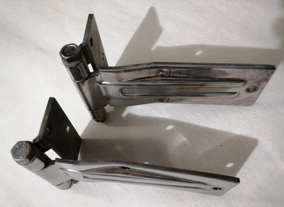 Masywne zawiasy ze stali nierdzewnej Furgocar Italy - 2 sztuki