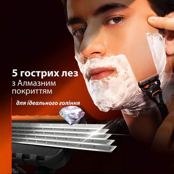 4 шт Gillette ProGlide змінні леза (вир. Німеччина) серія Fusion5