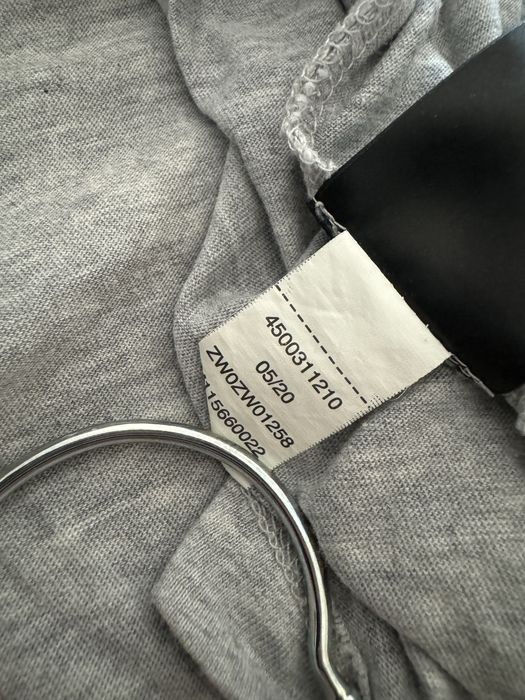 Koszulka Calvin Klein Jeans XL szara crop krótka tshirt damski