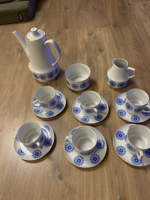 Serwis kawowy Roman, porcelana Chodzież