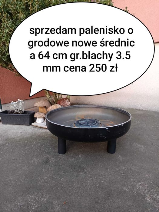 Palenisko ogrodowe z rusztem