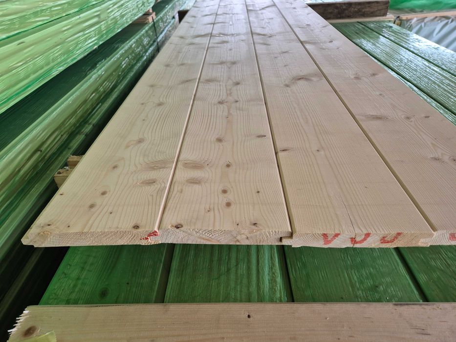 Deska elewacyjna 22x146 AB, Faza,  podbitka, świerk skandynawski !!!