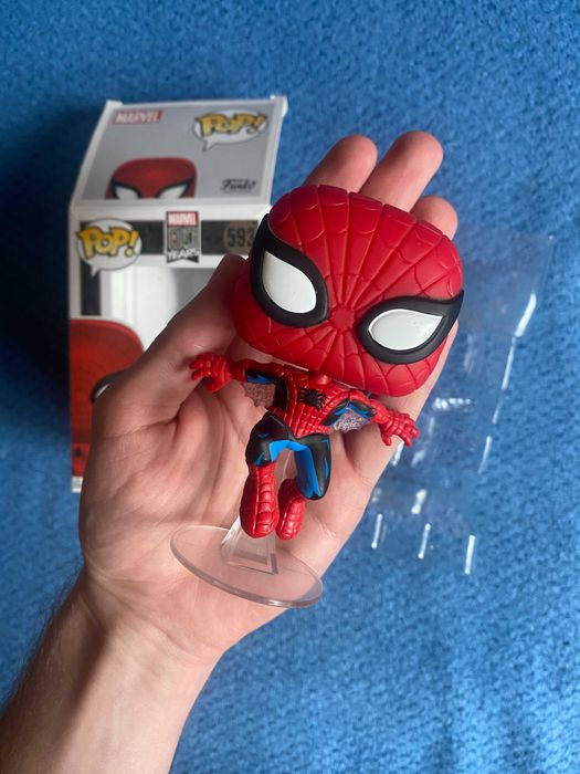 Фанкопоп Людина-Павук 80-ті - Funko POP #593: Spider-Man (First Appearance)