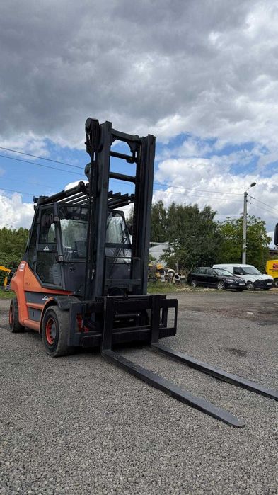 Wózek widłowy Linde H80T-01 / UDT/ Gwarancja 3 m. / LPG