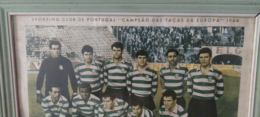 Quadro sporting campeao europa 1964