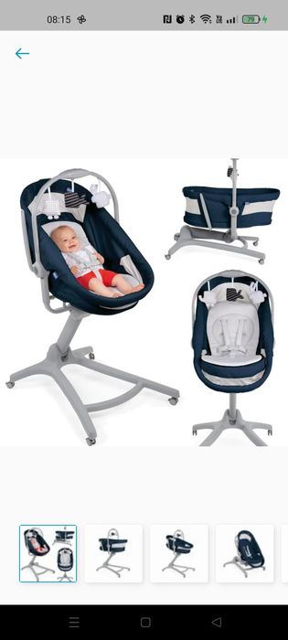 Kołyska leżaczek CHICCO Baby Hug AIR 4in1