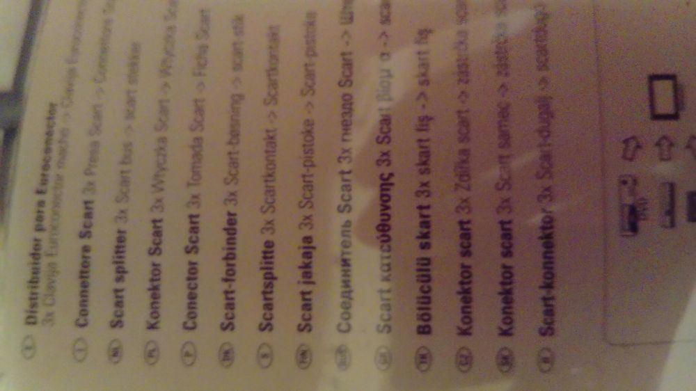 Kabel do telewizora, przejściówki do TV, kabel z przejściówkami do TV