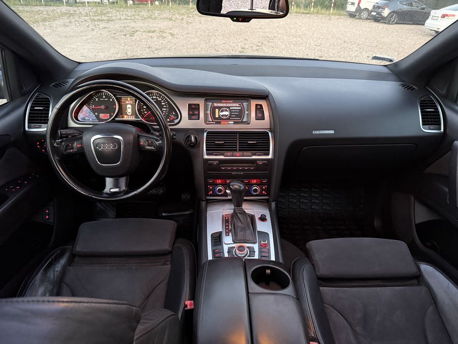 Audi Q7 S-Line 3.0d•2007•Bagata Wersja•Hak•M.Zamiana