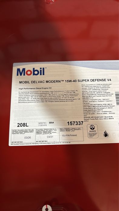 Mobil Delvac Modern 15W-40
