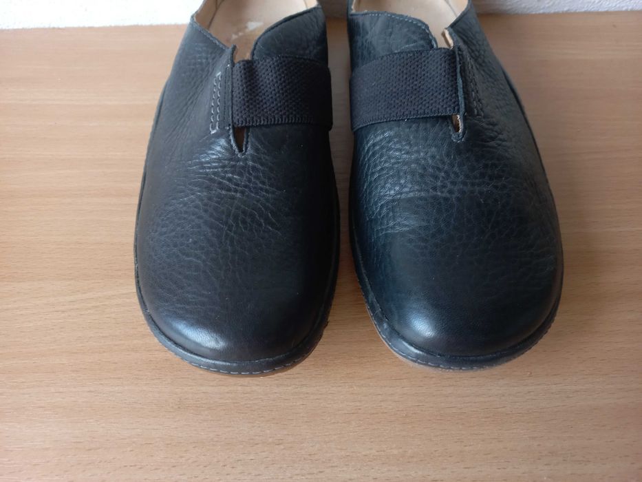 Класні шкіряні клоги туфлі Clarks 39 р.