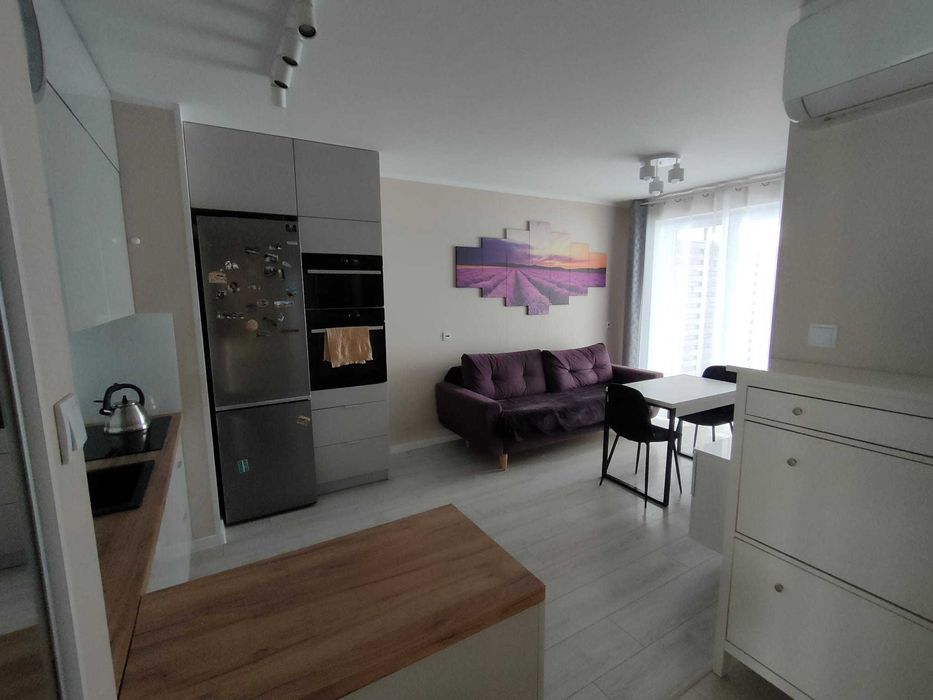 Nowoczesne 3-pokoje 50m²  z dużym tarasem (35m²), klimatyzacja, ul. Gustawa Morcinka Kraków – Nowa Huta