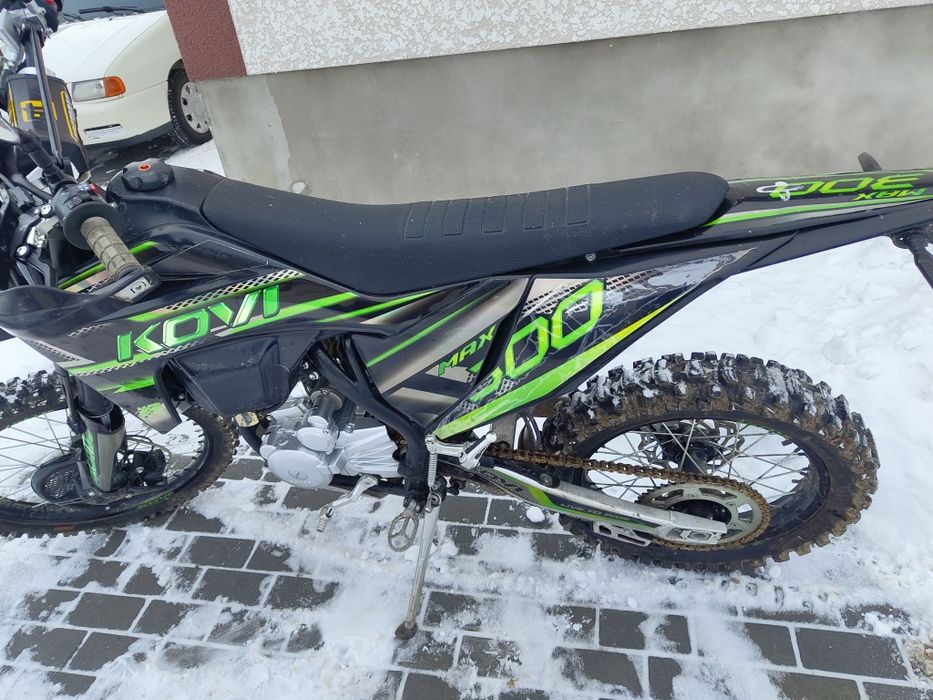 Продам Ендуро мотоцикл, 1 тис. Пробіг терміново Кові Мах 300 Kovi Max