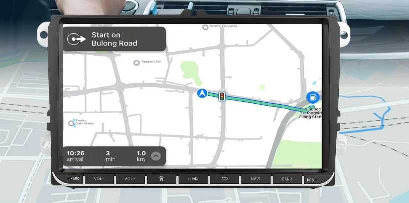 Radio Samochodowe Nawigacja Android 15 Apple Car DEDYKOWANE 4GB + 64 GB DLA VOLKSWAGEN + Kamera Cofania