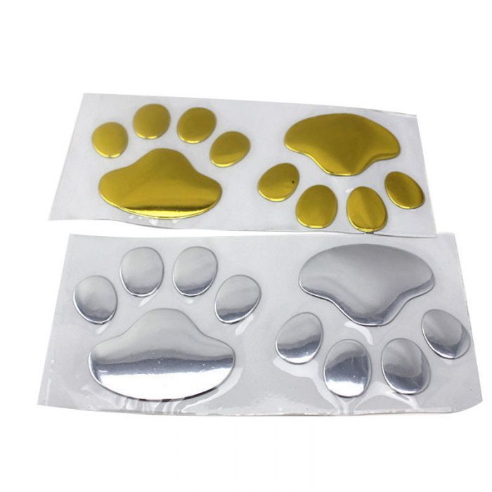 Patinhas autocolantes para o carro