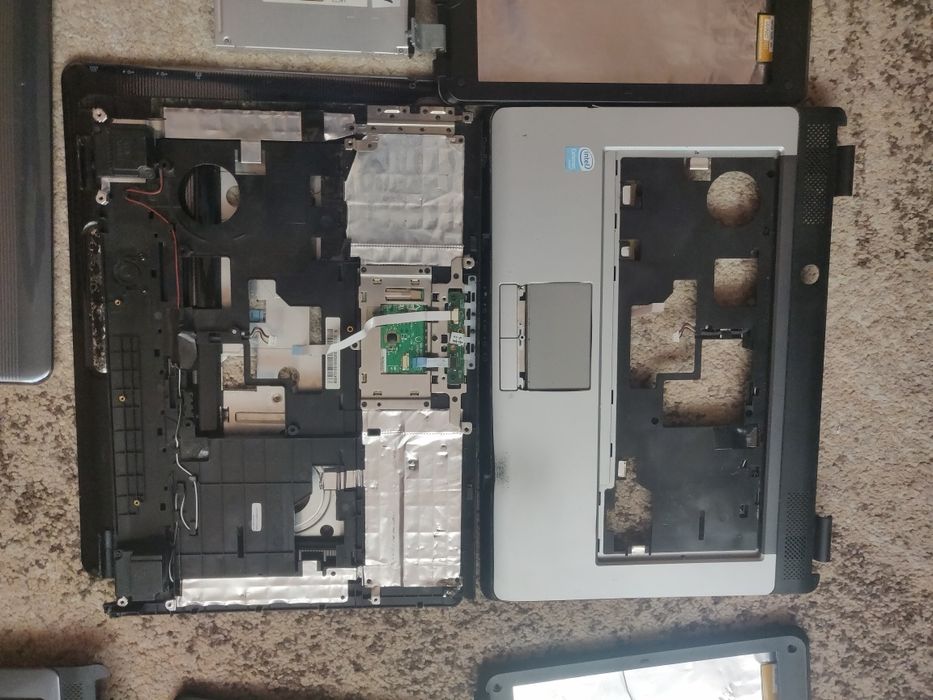 Toshiba a300, l300, części klapki, zawiasy, obudowy