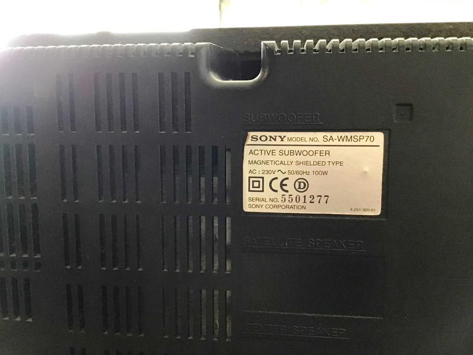 HOME CINEMA - Sony em muito bom estado