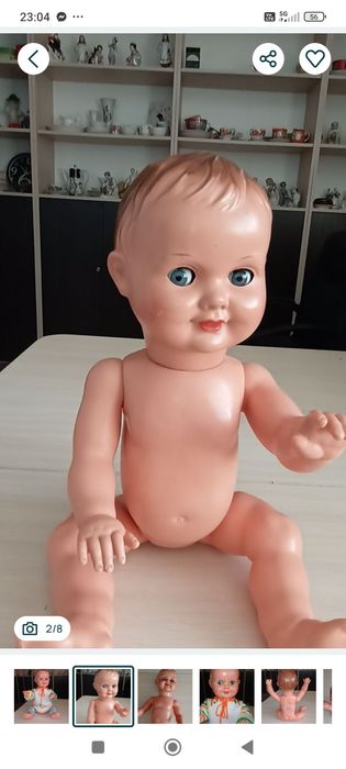 Stara lalka 48 cm