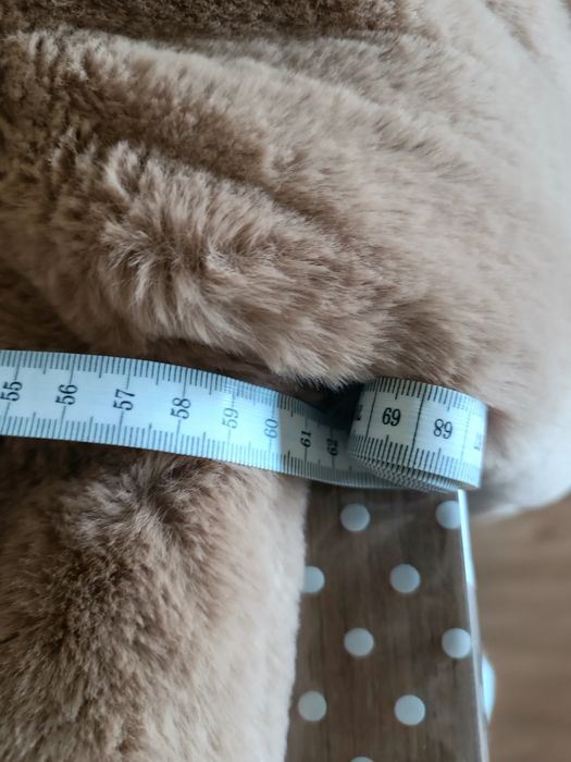 Casaco pele bege T.L