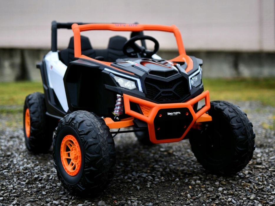 Auto na akumulator Buggy UTV-MX 24V XMX613 4x4 Pomarańczowy