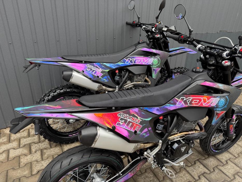 Новинка 2026 мотоцикл Kovi 300 Advance FR motard