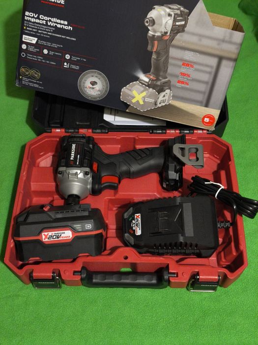 Kit Aparafusadora Impacto 226Nm Parkside