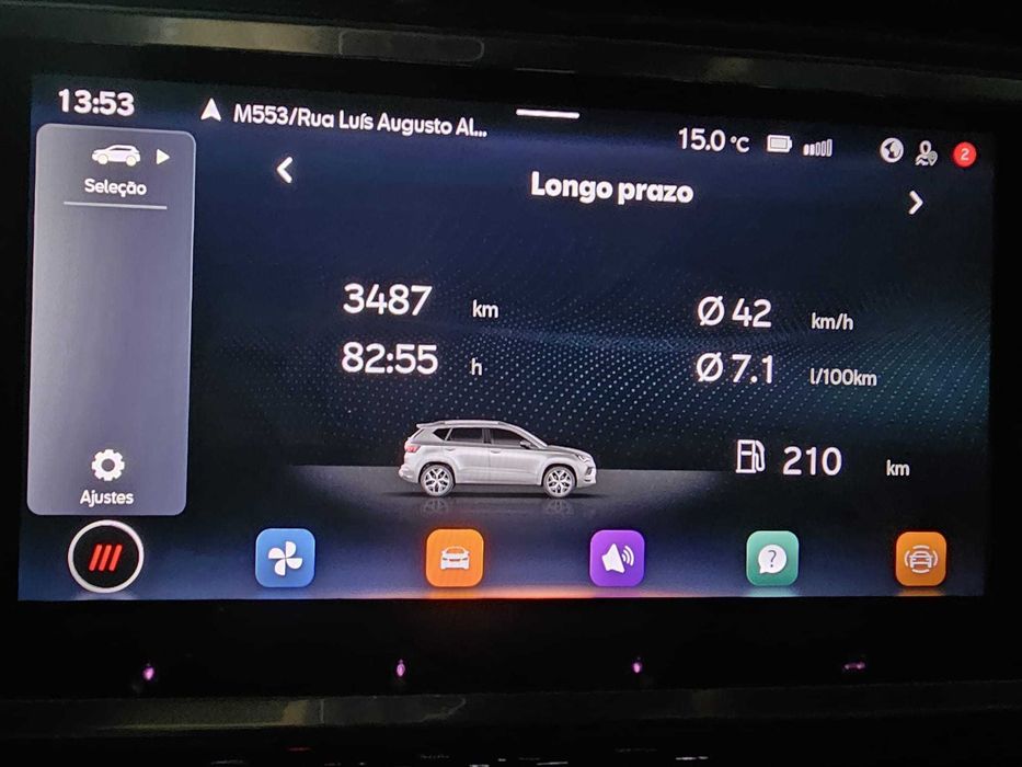 Vendo SEAT ATECA 2022 C/Apenas 43.800km