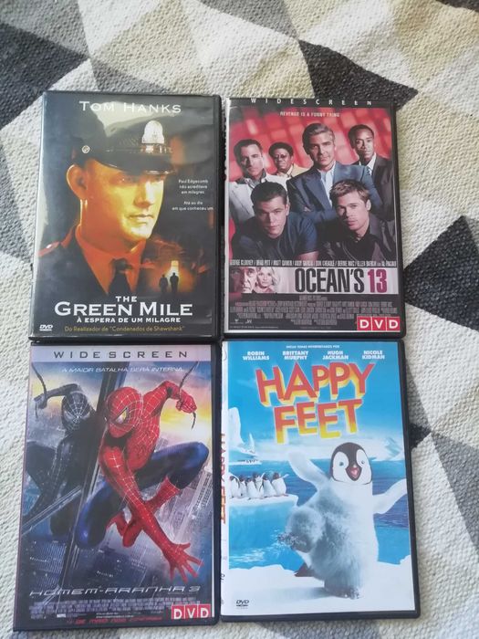 Filmes em DVD em excelente estado (1 por 5€ ou 3 por 10€)