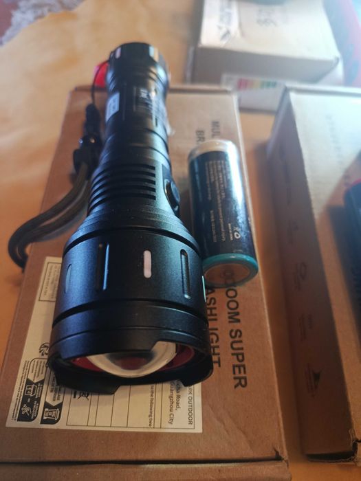 Ліхтарі налобні та ручні  з алюмінієвого сплаву