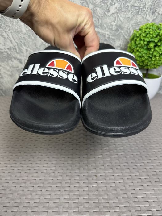 Ellesse шлепанцы тапочки 44 размер пляжные черные