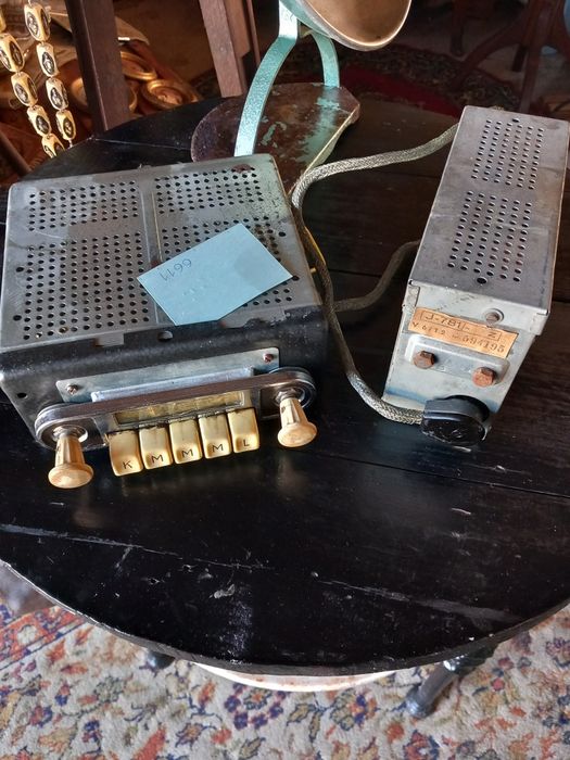 Antigo Radio auto blaupunkt stuttgart
