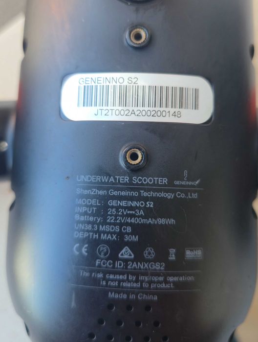 scotter subaquatica Geneinno S2