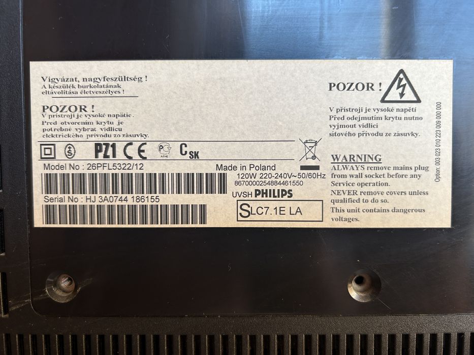 Telewizor Philips 26 cali Hdmi