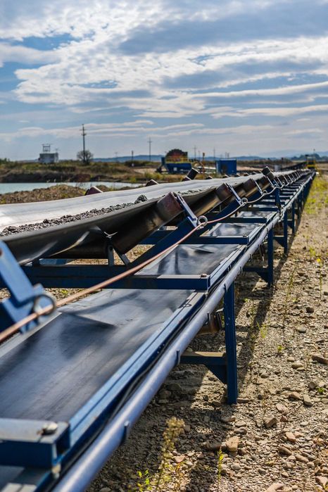 Nowy przenośnik taśmowy PTN 800, do 400 t/h, naziemny (PTG/PTGm) Kraków ...